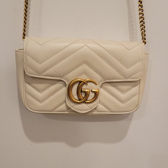 Gucci Marmont Super Mini - White - Picture 4 of 13